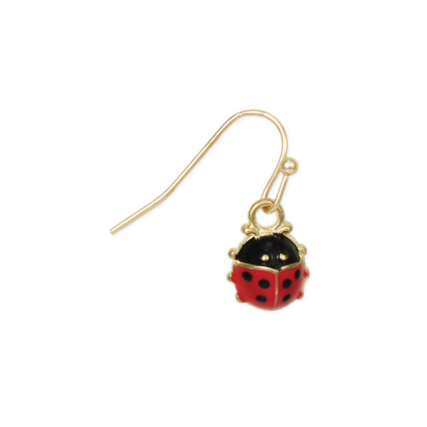 ZAD - Make a Wish Ladybug Earrings