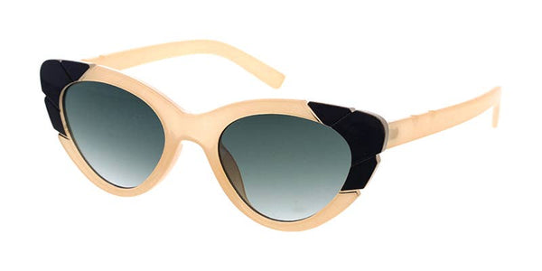 Blue Gem Sunglasses Inc - 80413- Rose Collection - Assorted Colors | 6pc Minimum