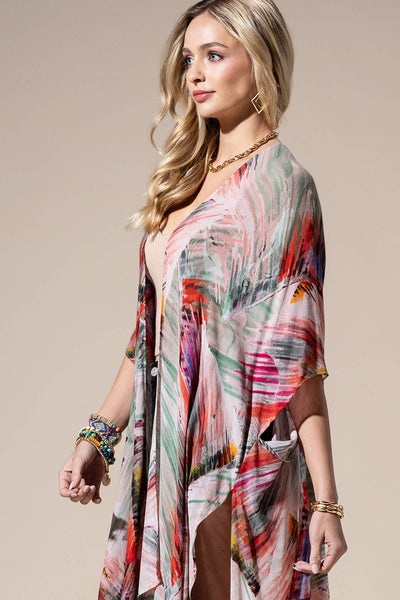 Urbanista - Brushstroke Multi Kimono