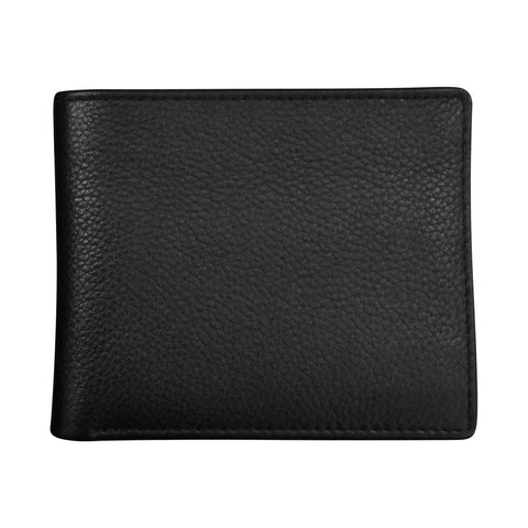 ili New York - Men's Pebble Grain Leather Bifold Wallet 7021