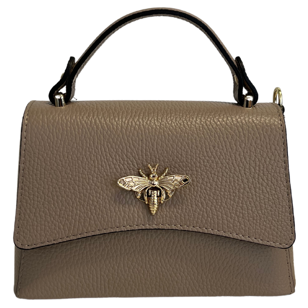 MODARNO - Women's shoulder bag in genuine leather with Ape closure
