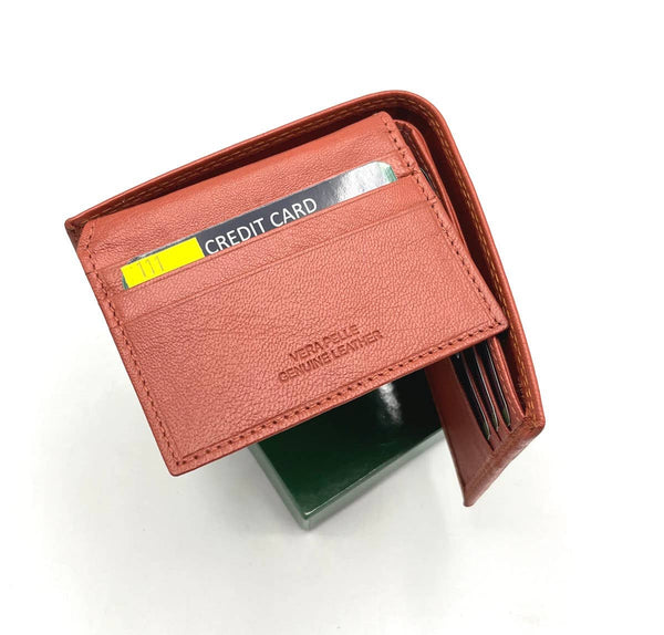Suie Valentini srl - Small genuine leather wallet, for women, art. 111.422