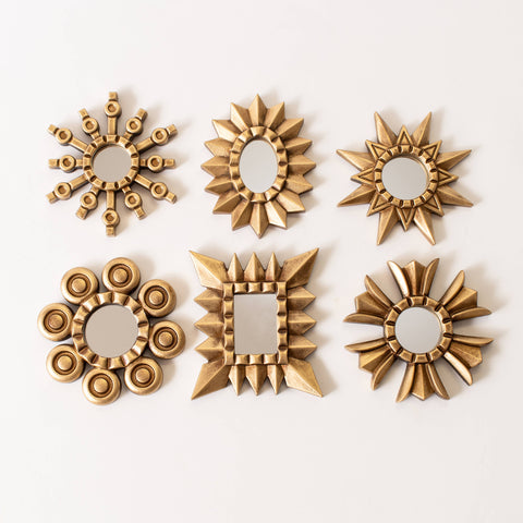 Audrey's Home & Gift - Andean Radiance Wall Deco (Set 0f 6) (PK/03 Sets)