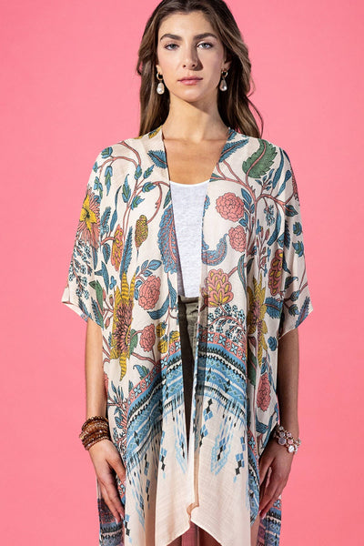 Urbanista - Mesa Bloom Viscose Kimono