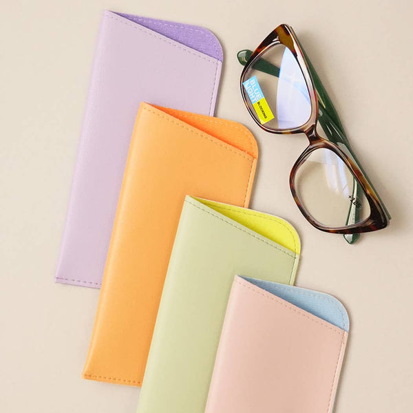 Fashion City - Two Tone Slip-In Eyeglass Cases
