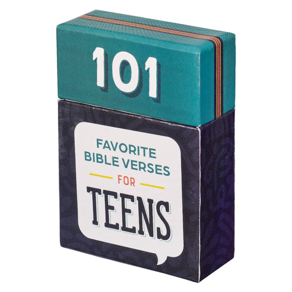 Christian Art Gifts - Box of Blessings Favorite Bible Verses for Teens