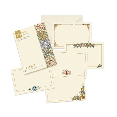 San Lorenzo Design - Portfolio Cards Medium Size, Note Cards, Italian Stationery