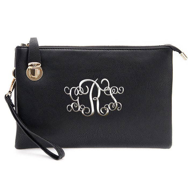 MiMi Wholesale - 0714 Designer Inspired Fashion Clutch/Crossbody Bag: Jean