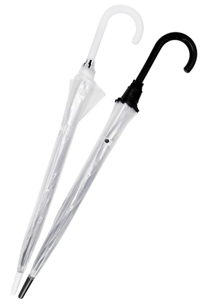 Cap Zone - Clear Pvc Bubble Dome Auto Open Fold Umbrella