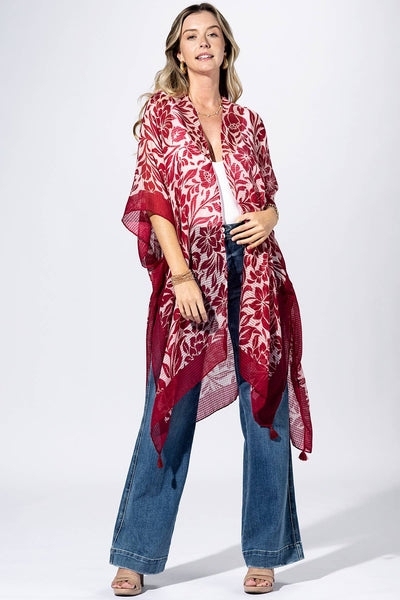 Urbanista - Punch Paisley Border Kimono