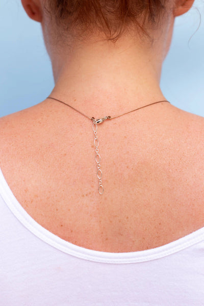 SoulKu - Blue Lace Agate Luxe Necklace for Beautiful Mom