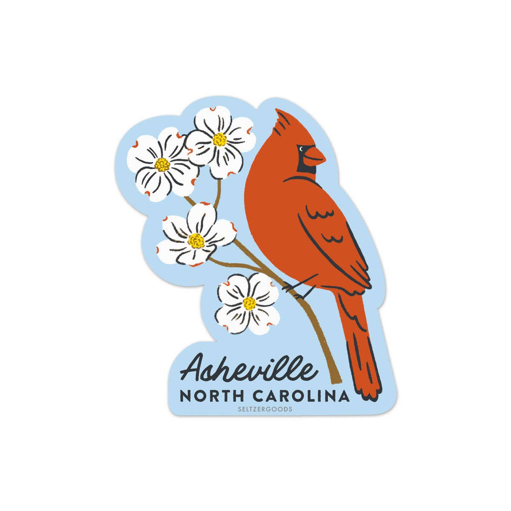 Seltzer Goods - AVL Cardinal Sticker