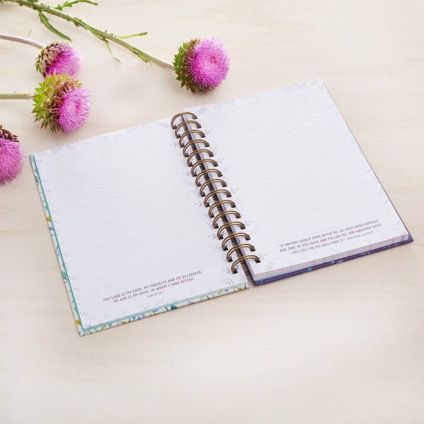 Christian Art Gifts - I Can Do All This Large Wirebound Hardcover Journal - Philip