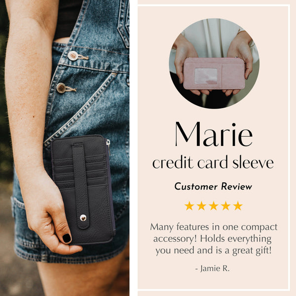K. Carroll Accessories - Marie Credit Card Sleeve, Smooth Colors Added