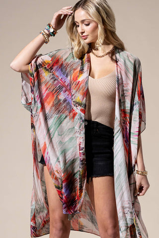 Urbanista - Brushstroke Multi Kimono