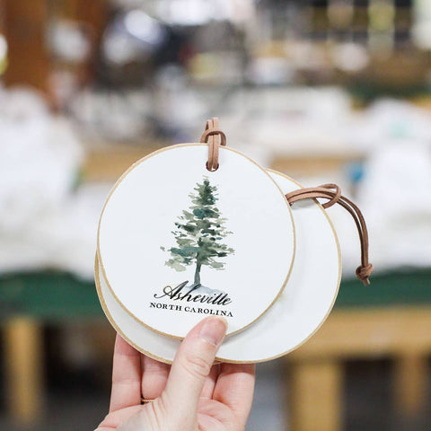 Kalia Lane - Customizable Ornament, Christmas, Classic Décor, City, State