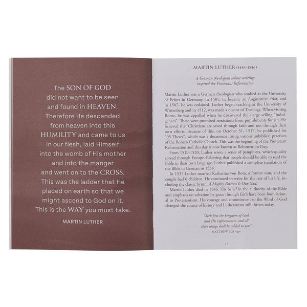 Christian Art Gifts - Prayer Journal Men of Faith Softcover