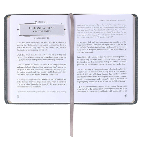 Christian Art Gifts - Devotional Legacy of Leaders Faux Leather