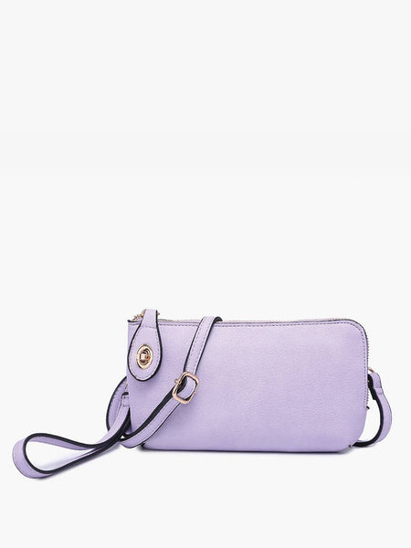Jen & Co. - M1818 Kendall Crossbody/Wristlet w/ Twist Lock Closure