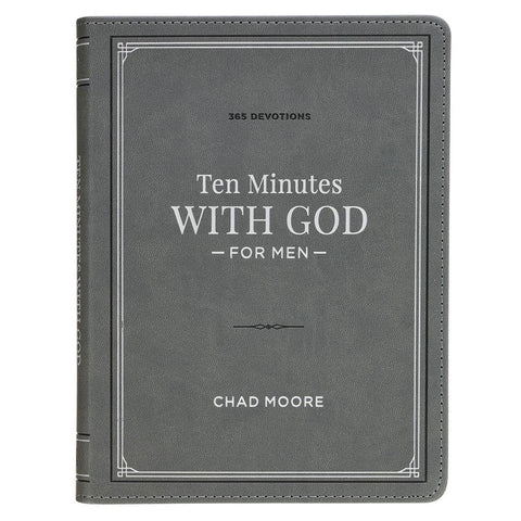 Christian Art Gifts - Devotional Ten Minutes with God for Men