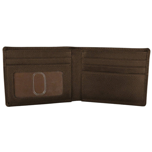 ili New York - Men's Pebble Grain Leather Bifold Wallet 7021