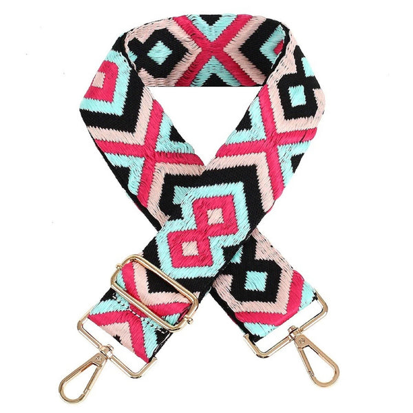 MiMi Wholesale - SS050B TG10139 Boho Adjustable Guitar Strap