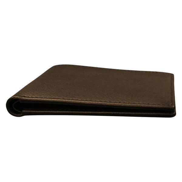 ili New York - Men's Pebble Grain Leather Bifold Wallet 7021