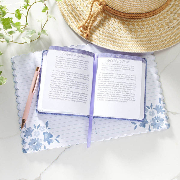 Christian Art Gifts - One-Minute Devos Daily Encouragement for Women FauxLeather