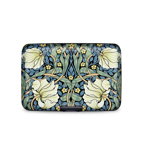 RainCaper - William Morris Pimpernel RFID Hard Travel Wallet