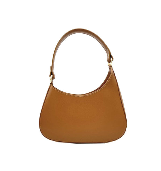 Suie Valentini srl - Genuine leather shoulder bag, made in Italy, art.112412