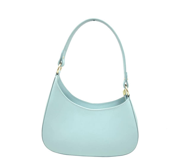 Suie Valentini srl - Genuine leather shoulder bag, made in Italy, art.112412