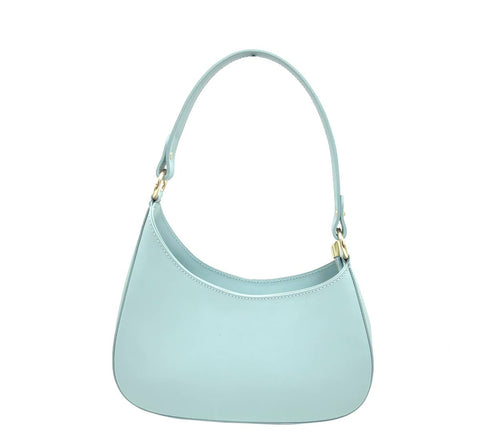 Suie Valentini srl - Genuine leather shoulder bag, made in Italy, art.112412