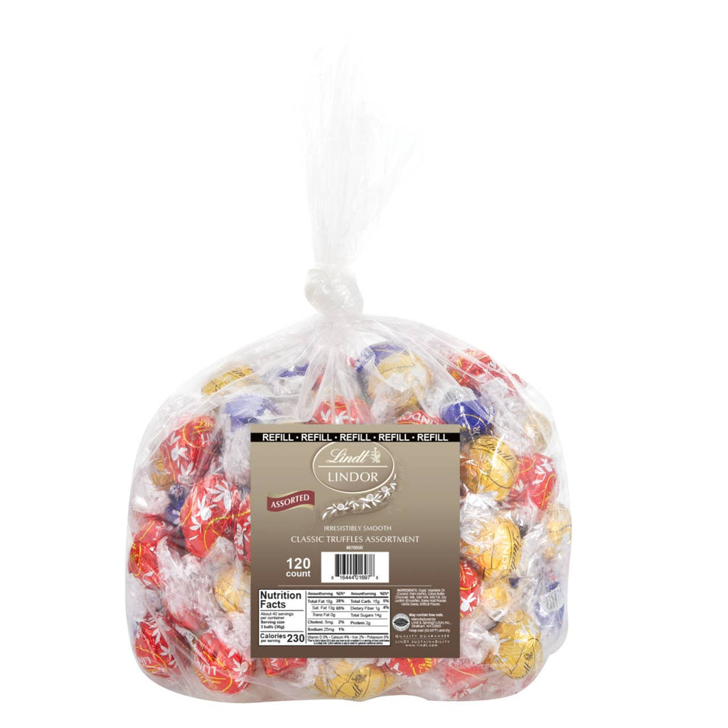 Kelli's - Lindt Lindor Classic Assortment Truffles Refill Bag