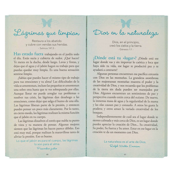 Christian Art Gifts - Momentos con Dios para mujeres