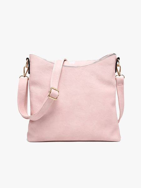 Jen & Co. - Emma 3 Compartment Crossbody w/ Snap Closure | M1765
