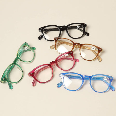 Fashion City - Women's Multi Color Frame Reading Glasses