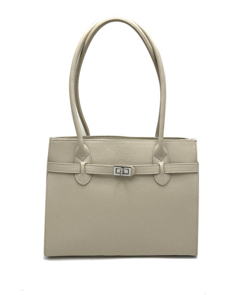 Suie Valentini srl - Genuine leather shoulder bag, for women, made in Italy, art. 112429