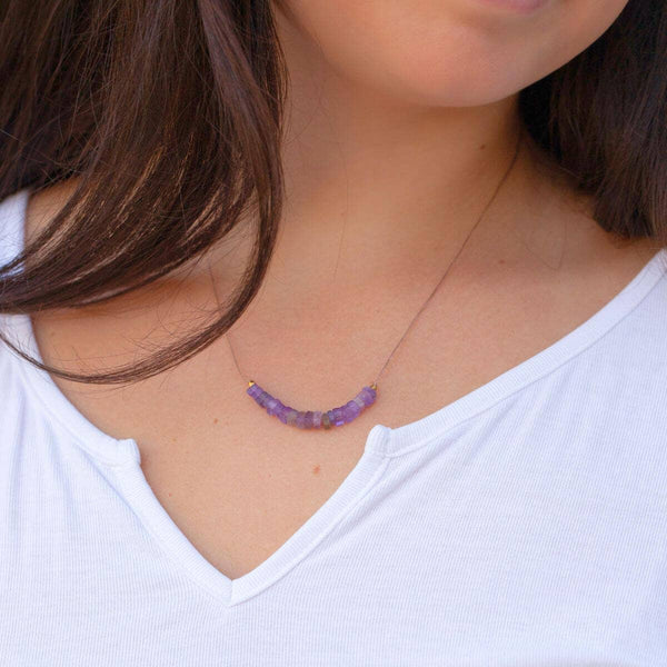 SoulKu - Amethyst Becoming Necklace for Fearless