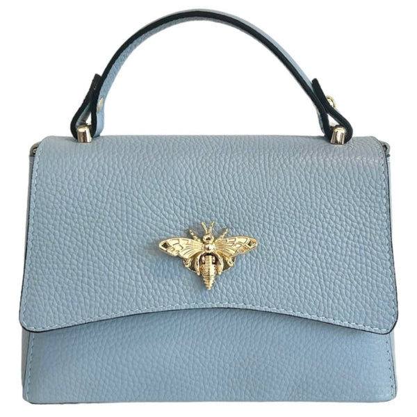 MODARNO - Women's shoulder bag in genuine leather with Ape closure