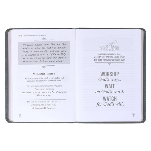 Christian Art Gifts - Devotional Legacy of Leaders Faux Leather
