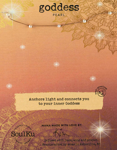 SoulKu - Pearl Celestial Necklace for Goddess