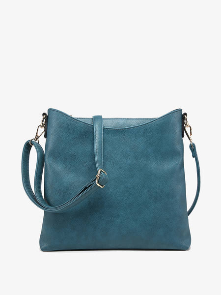 Jen & Co. - Emma 3 Compartment Crossbody w/ Snap Closure | M1765