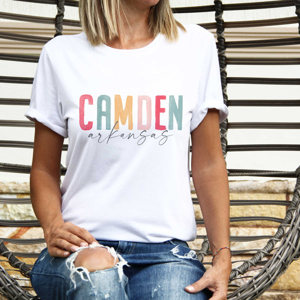 Clairmont & Co - Custom City Shirt, Graphic T-shirts, Watercolor City