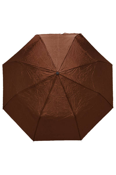 Cap Zone - Solid 8-panel 3-fold Manual Compact Umbrella