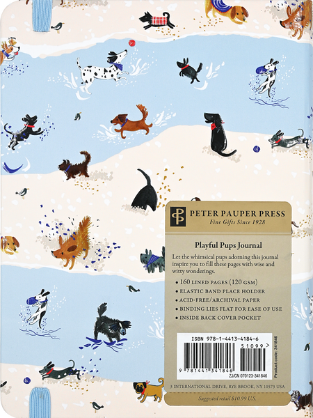 Peter Pauper Press - Playful Pups Journal