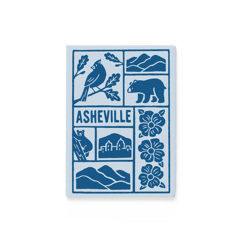 Seltzer Goods - AVL Woodcut Scenes Magnet