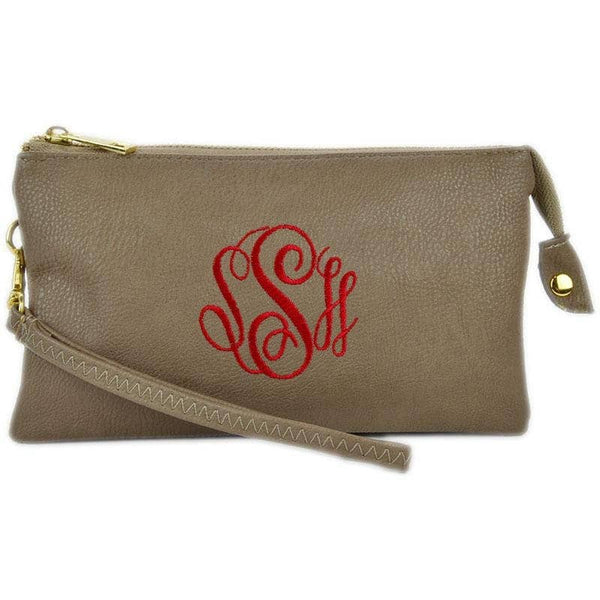 MiMi Wholesale - 7013 Monogrammable Three Compartments Crossbody Bag
