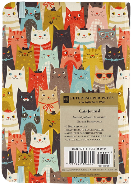 Peter Pauper Press - Cats Journal