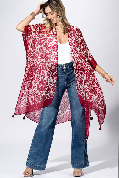 Urbanista - Punch Paisley Border Kimono