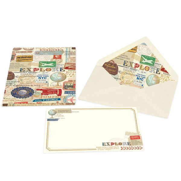 San Lorenzo Design - Portfolio Cards Large Size, Note Cards, Italian Stationery